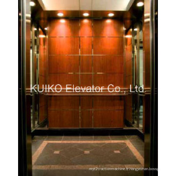 Ascenseur à passager décoré haut de gamme